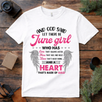 June Girl Heart of Gold T Shirt